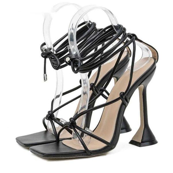 sandals summer new women gladiator ankle strap fashion cross lace-up spike high heels female party pumps sandalias shoes 230511, Black
sandals summer new women gladiator ankle strap fashion cross lace-up spike high heels female party pumps sandalias shoes 230511, Black