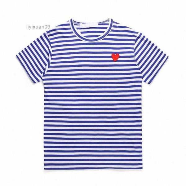cdg fashion mens play t shirt designer red heart commes casual women shirts des badge garcons high quanlity tshirts cotton embroidery hu27, White;black
cdg fashion mens play t shirt designer red heart commes casual women shirts des badge garcons high quanlity tshirts cotton embroidery hu27, White;black