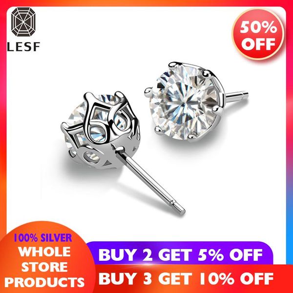 stud lesf moissanite diamond earrings round 925 sterling silver 1 ct women cute romantic anniversarv gift, Golden;silver
stud lesf moissanite diamond earrings round 925 sterling silver 1 ct women cute romantic anniversarv gift, Golden;silver