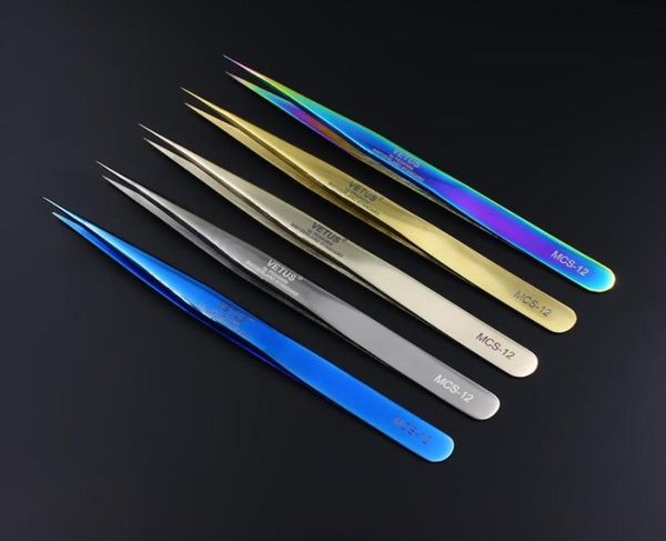 100 genunie vetus mcs1512 series rainbow tweezers false eyelash extension tweezer stainless steel colorful tweezers4910651
100 genunie vetus mcs1512 series rainbow tweezers false eyelash extension tweezer stainless steel colorful tweezers4910651