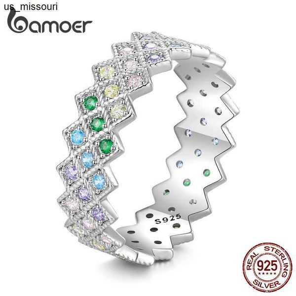 band rings bamoer 925 sterling silver rhombus pattern colorful diamond ring rainbow zircon band for women party fine jewelry bsr419 j230522
band rings bamoer 925 sterling silver rhombus pattern colorful diamond ring rainbow zircon band for women party fine jewelry bsr419 j230522