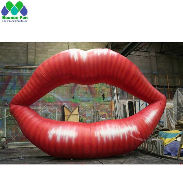 customized valentine' s day giant inflatable lip model airblown mouth balloon for city parade event decoration
customized valentine' s day giant inflatable lip model airblown mouth balloon for city parade event decoration