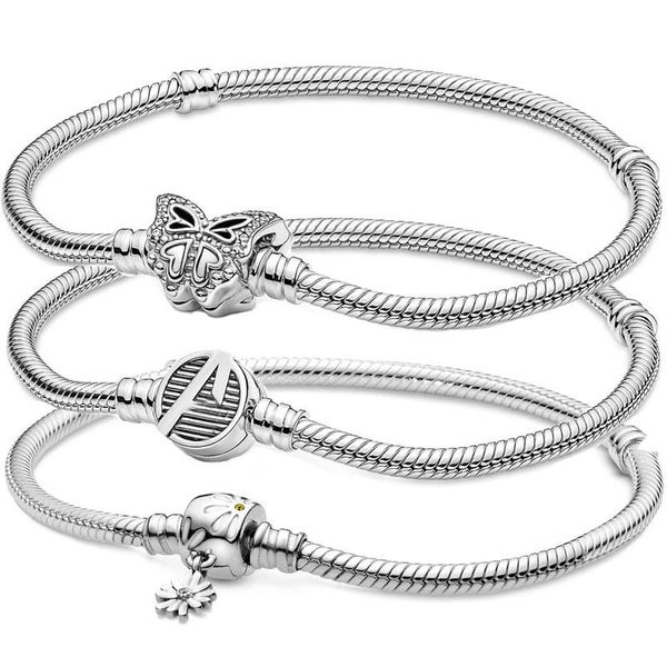bangle 925 sterling silver moments daisy flower butterfly clasp snake chain bracelet bangle fit europe bead charm trendy diy jewelry, Black
bangle 925 sterling silver moments daisy flower butterfly clasp snake chain bracelet bangle fit europe bead charm trendy diy jewelry, Black