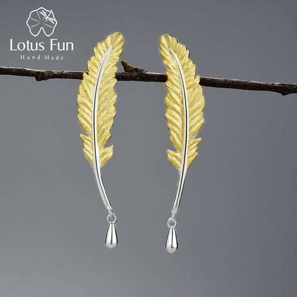 stud lotus fun 18k gold luxury vintage genuine 925 sterling silver unusual feather earrings for women original jewelry 2021 trend new, Golden;silver
stud lotus fun 18k gold luxury vintage genuine 925 sterling silver unusual feather earrings for women original jewelry 2021 trend new, Golden;silver