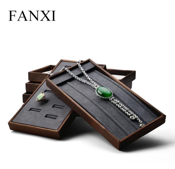 fanxi fashion jewelry support wooden earring holder display bracelet stud organizer tray exhibitor4996109, Black
fanxi fashion jewelry support wooden earring holder display bracelet stud organizer tray exhibitor4996109, Black