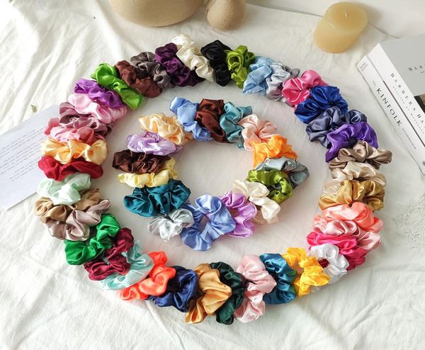 satin silk bright solid color scrunchies elastic hair bands ties set women girls ponytail holder 54 colors hair rope hair accessor4093361
satin silk bright solid color scrunchies elastic hair bands ties set women girls ponytail holder 54 colors hair rope hair accessor4093361