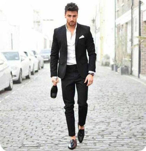 2019 latest designer black men business suits groom wedding tuxedos man blazers 2 pieces groomsmen suit slim fit plus size7558035, Black;gray
2019 latest designer black men business suits groom wedding tuxedos man blazers 2 pieces groomsmen suit slim fit plus size7558035, Black;gray