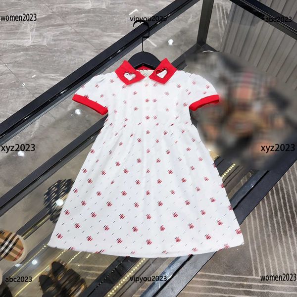 luxury kids designer clothes full body letter print girl dress hollow lapel skirt summer product, Red;yellow
luxury kids designer clothes full body letter print girl dress hollow lapel skirt summer product, Red;yellow