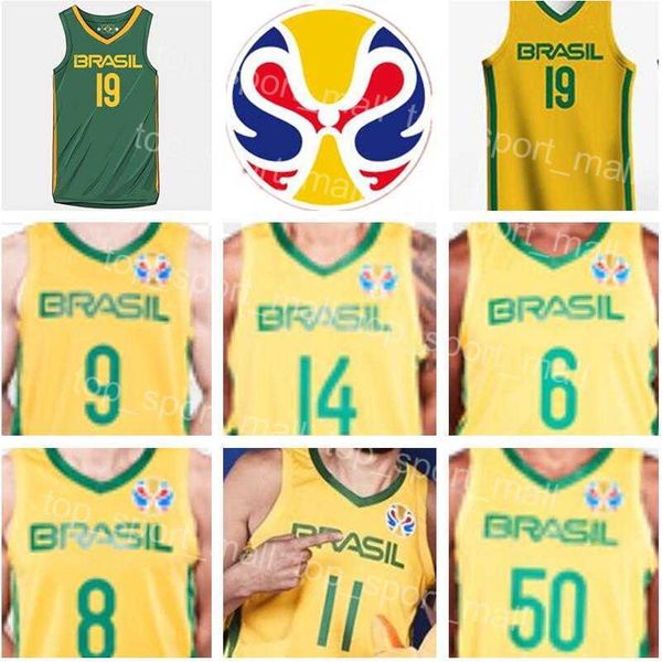 team brazils basketball jersey brasils 9 marcelinho huertas 14 marquinhos sousa cristiano felicio vitor benite anderson varejao men, Black;red
team brazils basketball jersey brasils 9 marcelinho huertas 14 marquinhos sousa cristiano felicio vitor benite anderson varejao men, Black;red
