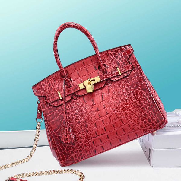 handbags birkin fashion bag crocodile pattern spine pattern bag classic leather women's bag one shoulder handbag ayw
handbags birkin fashion bag crocodile pattern spine pattern bag classic leather women's bag one shoulder handbag ayw