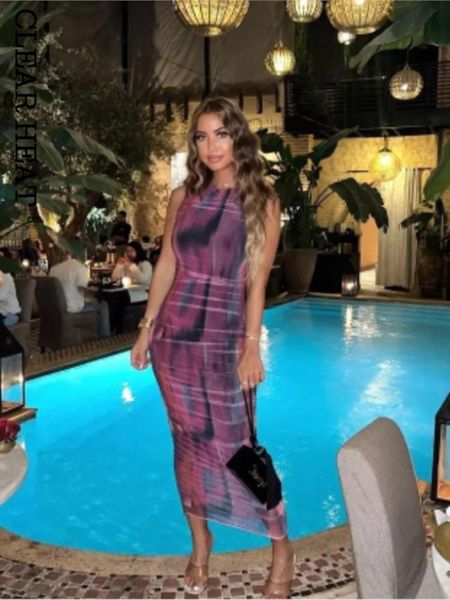 basic casual dresse vintage tie dyed mesh slim sleeveless dress female chic o neck pleated vest 2023 spring perspective midi robe 230522, Black;gray
basic casual dresse vintage tie dyed mesh slim sleeveless dress female chic o neck pleated vest 2023 spring perspective midi robe 230522, Black;gray