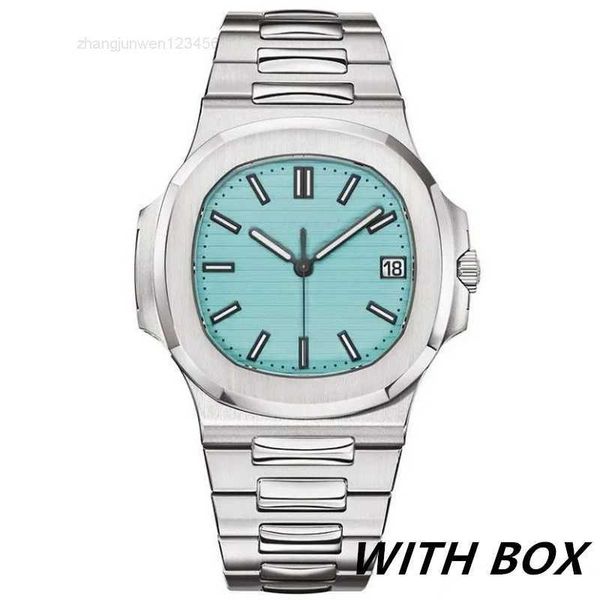 new waterproof watch automatic watches 5711 silver strap blue stainless mens mechanical montre de luxe wristwatch, Slivery;black
new waterproof watch automatic watches 5711 silver strap blue stainless mens mechanical montre de luxe wristwatch, Slivery;black