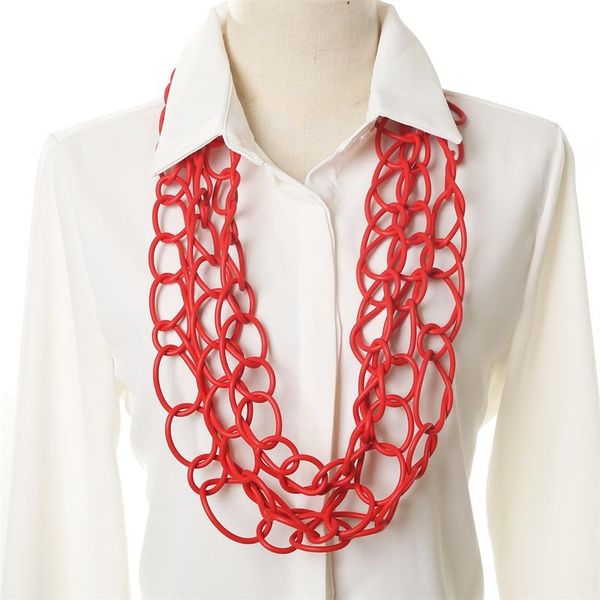 necklaces new handmade women necklace bohemia style sweater chain colourful silicone rubber rope chain unique clothes accessories, Silver
necklaces new handmade women necklace bohemia style sweater chain colourful silicone rubber rope chain unique clothes accessories, Silver