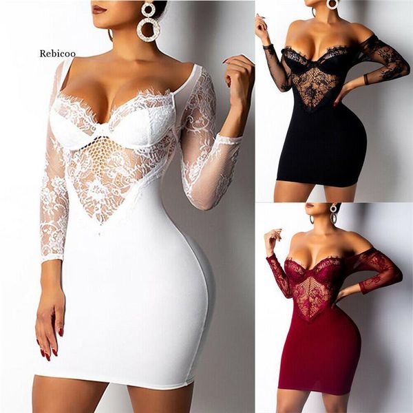 dresses women lace patchwork club dress summer casual backless off shoulder evening party club lace dress short solid dress hot, Black;gray
dresses women lace patchwork club dress summer casual backless off shoulder evening party club lace dress short solid dress hot, Black;gray