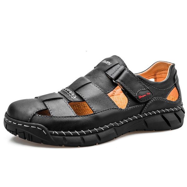 sandals classic mens sandals summer genuine leather sandals men outdoor casual lightweight sandal fashion men slipper 230522, Black
sandals classic mens sandals summer genuine leather sandals men outdoor casual lightweight sandal fashion men slipper 230522, Black