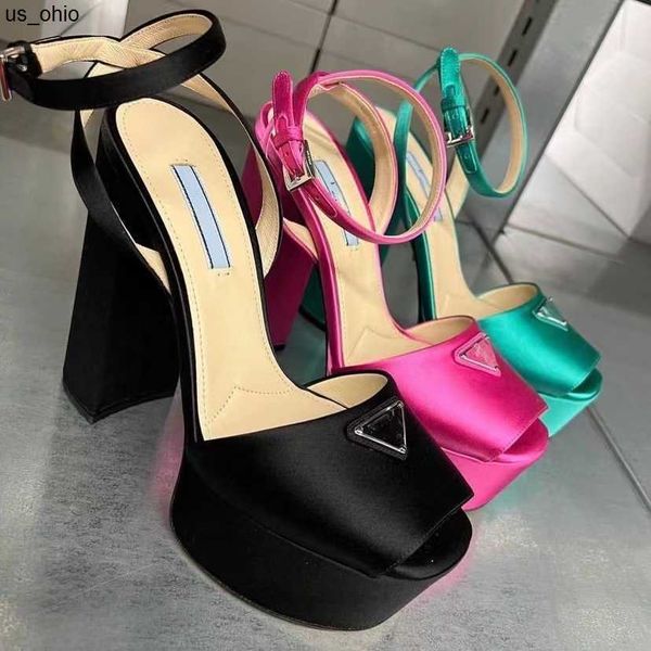 sandals rhinestone sandals luxury designers womens platform heels dress shoes classic triangle buckle embellished ankle strap 13cm high heel, Black
sandals rhinestone sandals luxury designers womens platform heels dress shoes classic triangle buckle embellished ankle strap 13cm high heel, Black
