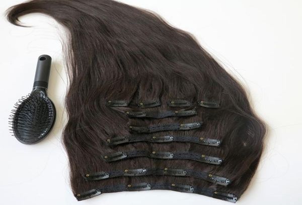 220g 22inch clip in human hair extensions brazilian hair 1boff black remy straight hair weaves 10pcsset comb1907259, Black;brown
220g 22inch clip in human hair extensions brazilian hair 1boff black remy straight hair weaves 10pcsset comb1907259, Black;brown