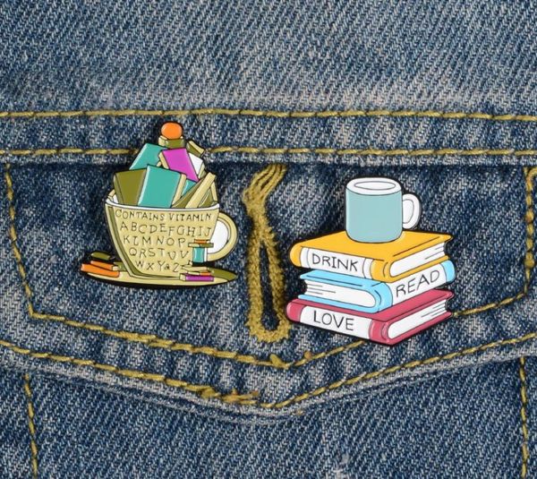 drink read love enamel pin books coffee custom brooch backpack clothes lapel pins cartoon badge reading jewelry gift for friends1953046, Blue
drink read love enamel pin books coffee custom brooch backpack clothes lapel pins cartoon badge reading jewelry gift for friends1953046, Blue