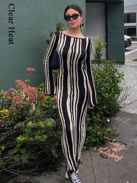 basic casual dresses spring women striped knitted maxi dress elegant o neck flare long sleeve bodycon ladies fashion streetwear party 230522, Black;gray
basic casual dresses spring women striped knitted maxi dress elegant o neck flare long sleeve bodycon ladies fashion streetwear party 230522, Black;gray