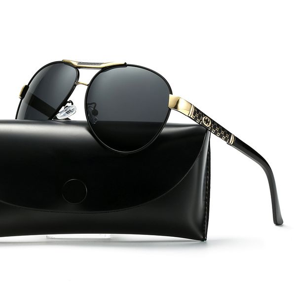 high-end men's brand sunglasses european and american style classic aviator glasses men's high-end trend polarized uv protection d, White;black
high-end men's brand sunglasses european and american style classic aviator glasses men's high-end trend polarized uv protection d, White;black