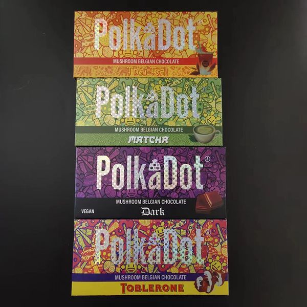 polkadot chocolate bar box size 62*130*10mm magic mushrooms packaging 16 flavors to choose from affordable and stable supply fast delivery c
polkadot chocolate bar box size 62*130*10mm magic mushrooms packaging 16 flavors to choose from affordable and stable supply fast delivery c