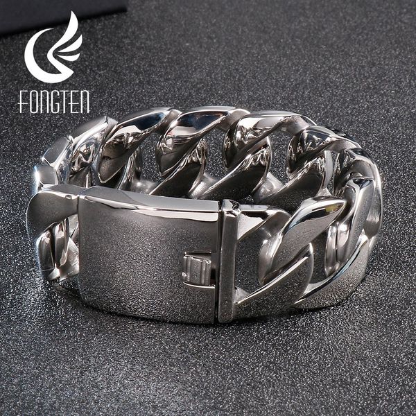 bangle fongten high polishing heavy big cuban link chain bracelet silver color stainless steel cuff armband men bracelets bangles, Black
bangle fongten high polishing heavy big cuban link chain bracelet silver color stainless steel cuff armband men bracelets bangles, Black