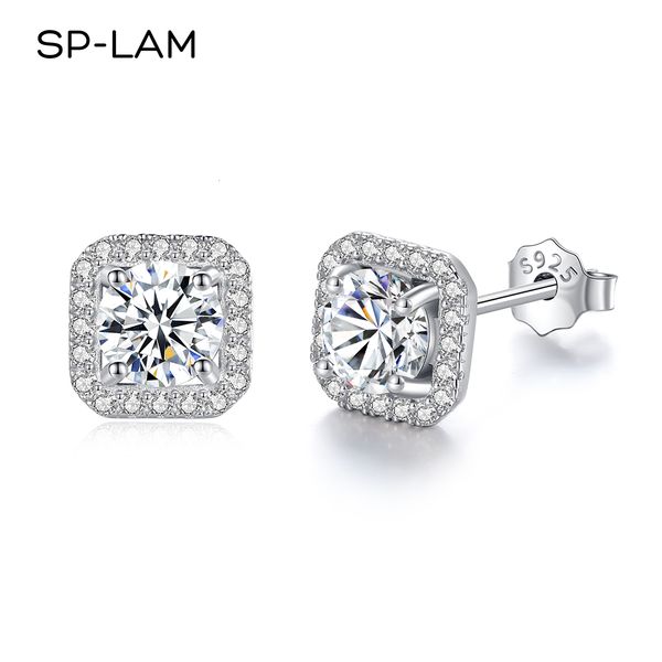 stud diamond unusual square halo stud earrings for women certified 925 sterling silver trendy fine anniversary jewelry 230520, Golden;silver
stud diamond unusual square halo stud earrings for women certified 925 sterling silver trendy fine anniversary jewelry 230520, Golden;silver