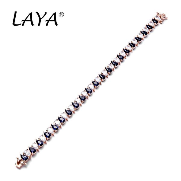 necklaces laya 925 sterling silver rose gold inlaid synthetic blue crystal bracelet for women wedding original modern luxury jewelry
necklaces laya 925 sterling silver rose gold inlaid synthetic blue crystal bracelet for women wedding original modern luxury jewelry