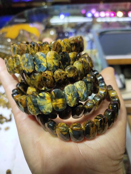 bangle natural pietersite stone beads bracelet natural gemstone bracelet diy jewelry for woman for man wholesale, Black
bangle natural pietersite stone beads bracelet natural gemstone bracelet diy jewelry for woman for man wholesale, Black