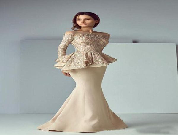 champagne lace stain peplum wear prom dresses 2019 sheer neck long sleeve party dress dubai arabic mermaid long evening formal gow7873703, Black
champagne lace stain peplum wear prom dresses 2019 sheer neck long sleeve party dress dubai arabic mermaid long evening formal gow7873703, Black