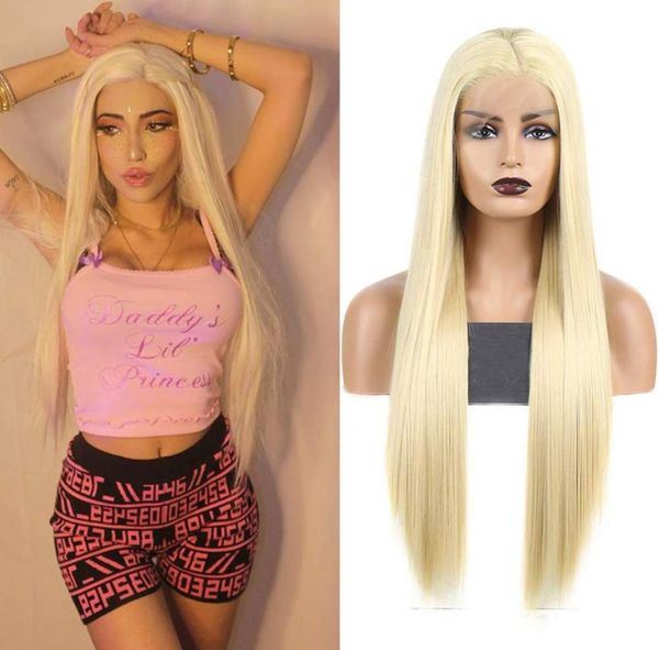swiss lace front wig long silky straight 613 light blonde heat resistant synthetic wigs fashion women cosplay party soft like hum2381227, Black
swiss lace front wig long silky straight 613 light blonde heat resistant synthetic wigs fashion women cosplay party soft like hum2381227, Black