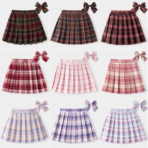 skirts 2023 summer baby toddler children clothing school uniform plaid girls skirt bottoming princess pleated kids short skirt 230520, Blue 
skirts 2023 summer baby toddler children clothing school uniform plaid girls skirt bottoming princess pleated kids short skirt 230520, Blue