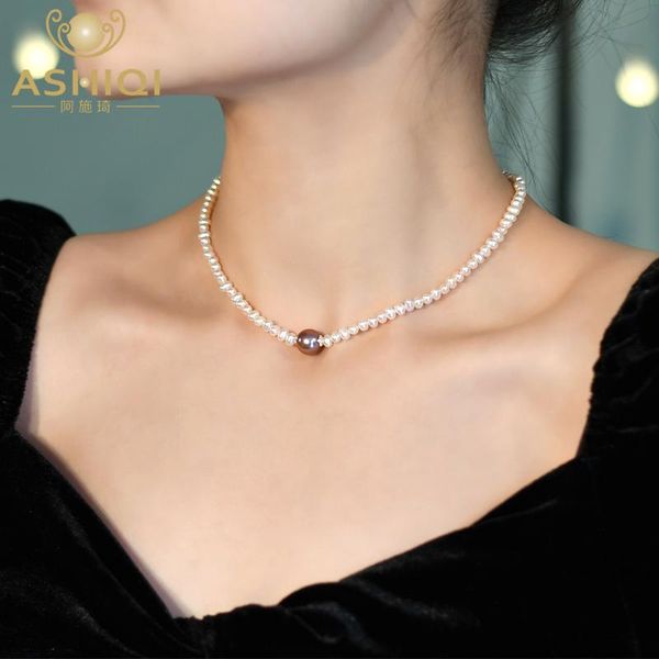 necklaces ashiqi natural freshwater pearl edison purple pearl necklace fashion jewelry for women trend, Silver
necklaces ashiqi natural freshwater pearl edison purple pearl necklace fashion jewelry for women trend, Silver