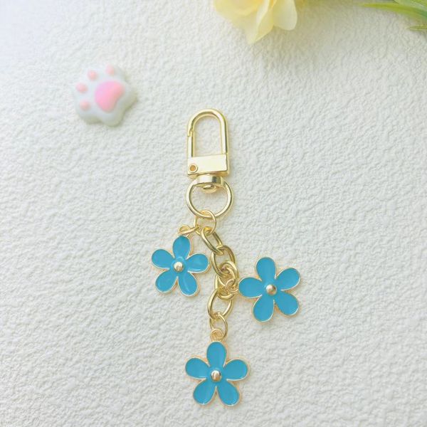 summer selling drip oil colorful flower keychain mobile phone decoration bag car hanging decoration, Silver
summer selling drip oil colorful flower keychain mobile phone decoration bag car hanging decoration, Silver