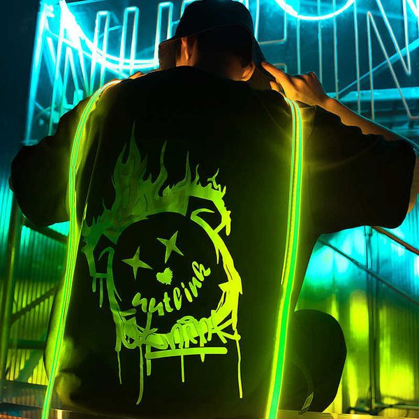 2023 luxury designer men t shirt short sleeve tess casual fashion samples oem night glow tshirt custom printing graphic luminous light up te, White;black
2023 luxury designer men t shirt short sleeve tess casual fashion samples oem night glow tshirt custom printing graphic luminous light up te, White;black