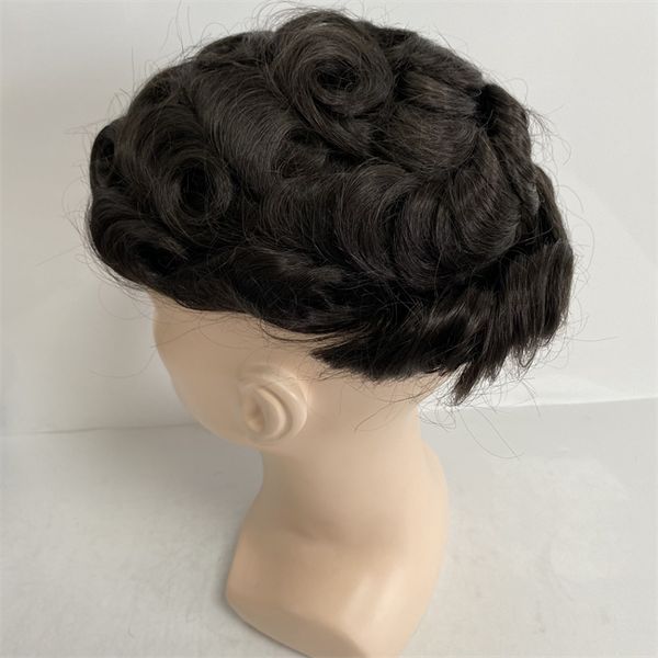 brazilian virgin human hair replacement 32mm wave #1b natural black color 0.08mm skin knots pu toupee for white men
brazilian virgin human hair replacement 32mm wave #1b natural black color 0.08mm skin knots pu toupee for white men