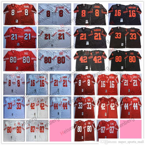 ncaa 75th vintage football 80 jerry rice jerseys stitched mitchell and ness 8 steve young 33 roger craig 42 ronnie lott 44 tom rathman jerse, Black;red
ncaa 75th vintage football 80 jerry rice jerseys stitched mitchell and ness 8 steve young 33 roger craig 42 ronnie lott 44 tom rathman jerse, Black;red