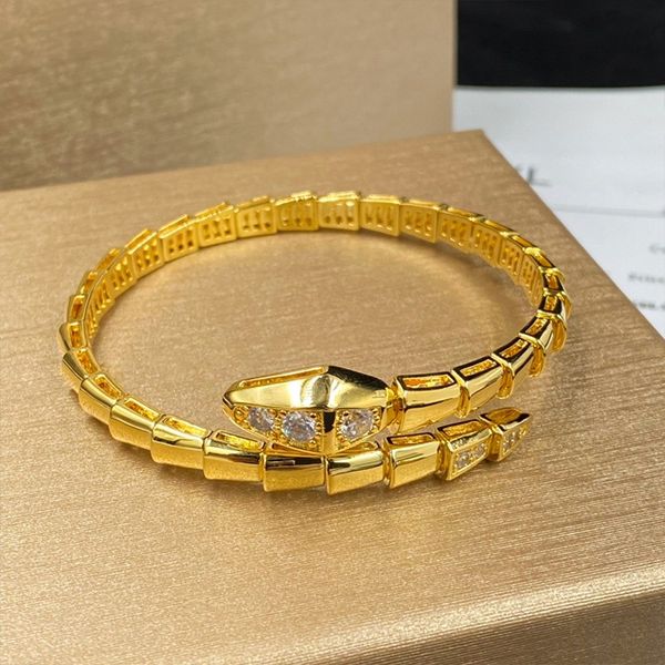 18k gold plated snake designer bangle bracelets for women men charm infinity diamond tennis cuff bracelets luxury designer jewelry party wed, Black
18k gold plated snake designer bangle bracelets for women men charm infinity diamond tennis cuff bracelets luxury designer jewelry party wed, Black