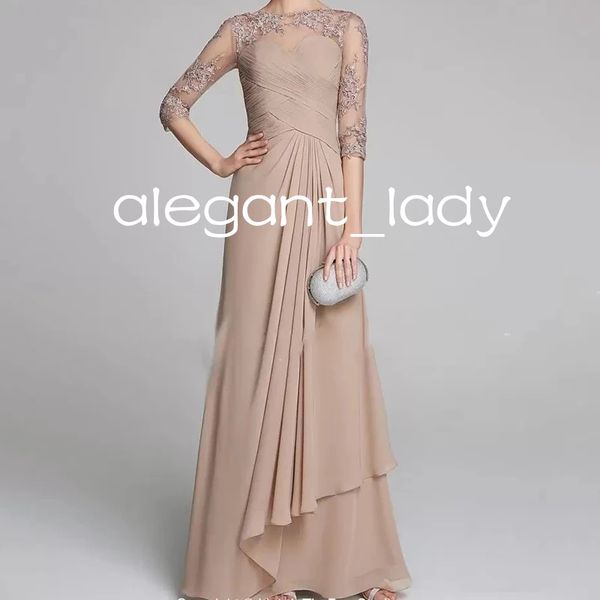 modest champagne mother of the bride dresses with 3/4 long sleeve plus size ruched lace applique mother occasion prom gown, Black;red
modest champagne mother of the bride dresses with 3/4 long sleeve plus size ruched lace applique mother occasion prom gown, Black;red