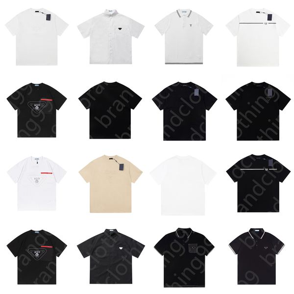 mens t shirt designer shirt men tshirt tee womens p letter clothes t-shirts cotton short sleeve chest triangle inlay tees fashion tshirts, White;black
mens t shirt designer shirt men tshirt tee womens p letter clothes t-shirts cotton short sleeve chest triangle inlay tees fashion tshirts, White;black