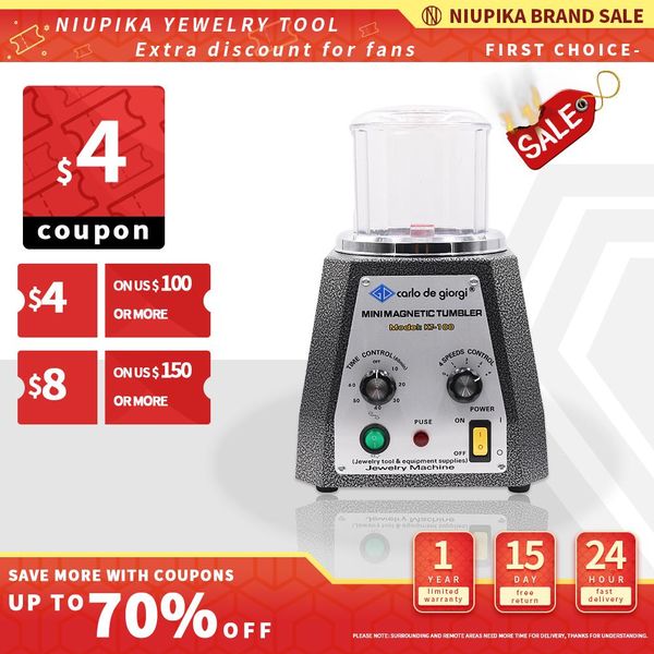 other 110v/220v kt100 magnetic tumbler polisher machine earrings necklace jewelry finishing jewelry cleaning machine
other 110v/220v kt100 magnetic tumbler polisher machine earrings necklace jewelry finishing jewelry cleaning machine