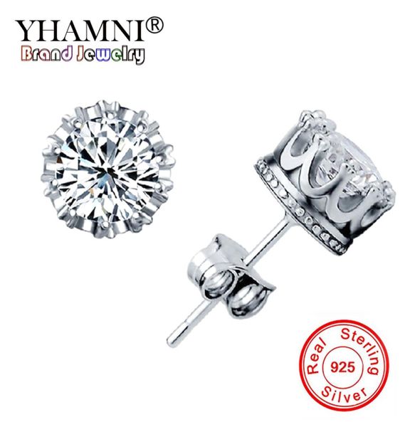 yhamni 100 solid 925 silver earrings natural crystal whole fashion small sterling silver jewelry for women stud men or women 5396780, Golden;silver
yhamni 100 solid 925 silver earrings natural crystal whole fashion small sterling silver jewelry for women stud men or women 5396780, Golden;silver