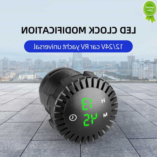car new 12v/24v car led boat clock touch panel small digital clock electrical appliances interior clock for car accessories
car new 12v/24v car led boat clock touch panel small digital clock electrical appliances interior clock for car accessories