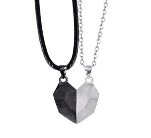creative new retro alloy half core chain collar heart magnetic couple necklace lovers de pareja necklace7631656, Silver
creative new retro alloy half core chain collar heart magnetic couple necklace lovers de pareja necklace7631656, Silver