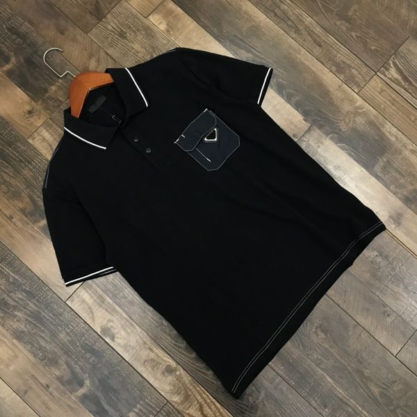 23ss men polo shirt designer luxury casual short sleeve t shirt mans summer work button chest pocket splicing design cotton bead ground mate, White;black
23ss men polo shirt designer luxury casual short sleeve t shirt mans summer work button chest pocket splicing design cotton bead ground mate, White;black