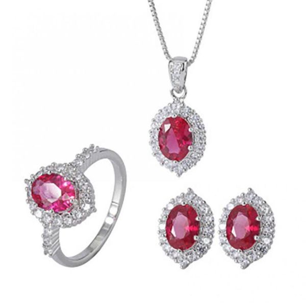 charms 925 sterling silver created ruby stone high carbon diamonds necklace earrings ring wedding fine jewelry sets for women7996414
charms 925 sterling silver created ruby stone high carbon diamonds necklace earrings ring wedding fine jewelry sets for women7996414