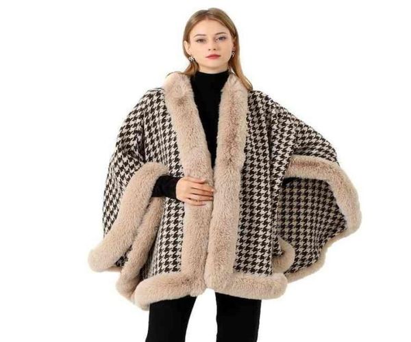 scarves 2022 autumn and winter imitation rex rabbit hair super large fur collar thousand bird lattice wool shawl scarf cloak coat 5971089, Blue;gray
scarves 2022 autumn and winter imitation rex rabbit hair super large fur collar thousand bird lattice wool shawl scarf cloak coat 5971089, Blue;gray