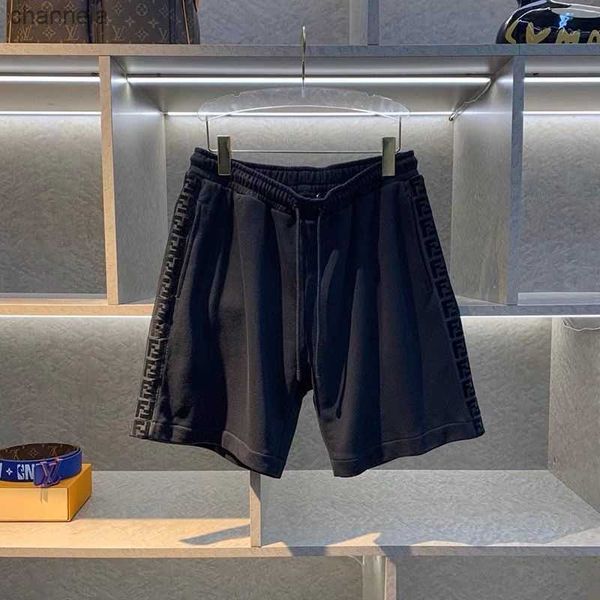 men's shorts summer men's outerwear sports casual shorts with double-sided webbing letters and quarter pants trend loose fit, White;black
men's shorts summer men's outerwear sports casual shorts with double-sided webbing letters and quarter pants trend loose fit, White;black
