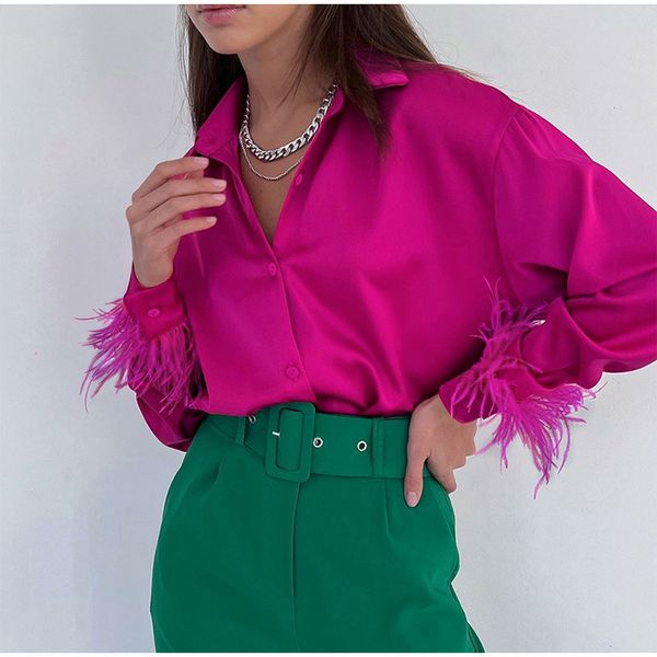 women's blouses fashion casual feather patchwork loose shirts summer autumn button down long sleeve ladies blouses party office lady, White
women's blouses fashion casual feather patchwork loose shirts summer autumn button down long sleeve ladies blouses party office lady, White