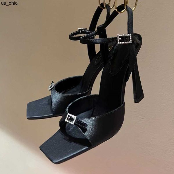 sandals slim highheeled sandals shoes satin ankle band purple dress shoes narrow word band 105cm womens luxury designer highheeled shoes ori, Black
sandals slim highheeled sandals shoes satin ankle band purple dress shoes narrow word band 105cm womens luxury designer highheeled shoes ori, Black